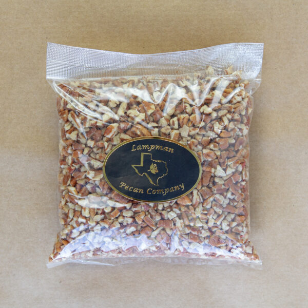 Raw Shelled Pecan Pieces, 1# bag - Image 3